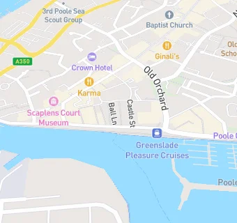 map for Hennings Quayside Eatery