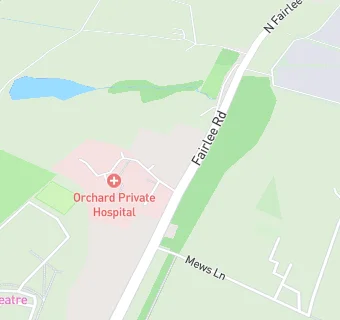 map for The Orchard Nursing Home