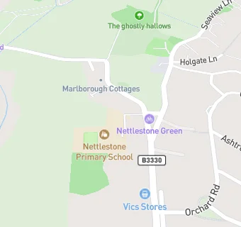 map for Nettlestone Primary School