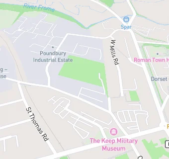 map for Dorset Army Cadets - Captain Dutracy