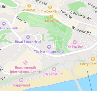 map for Hermitage Hotel