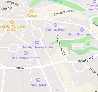 map for E x St Michaels Hotel