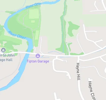 map for Tipton St John Village Stores