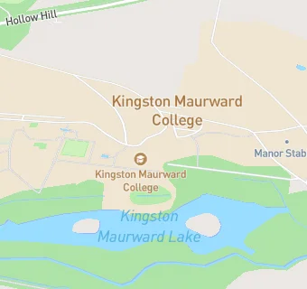 map for KINGSTON MAURWARD COLLEGE