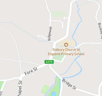 map for Drews Of Sidbury