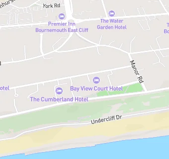 map for Ocean Beach Hotel and Spa