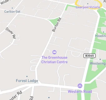 map for Greenhouse Christian Centre