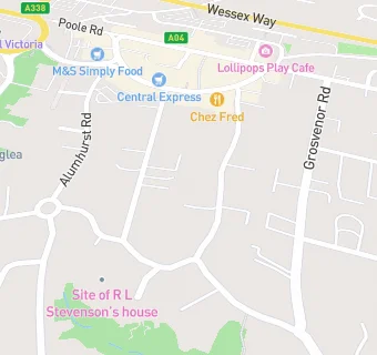 map for Westbourne Conservative Club