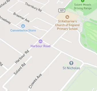 map for St Nicholas Pre-School