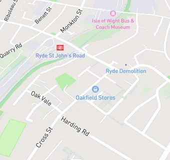 map for Oakfield Stores