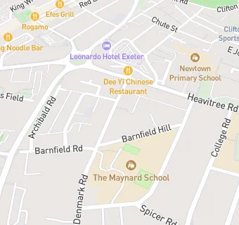 map for St. Leonard's Dental Practice