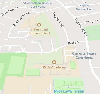 map for Ryde Academy