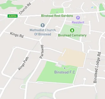 map for Binstead Primary School - Compass