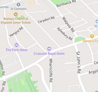 map for Crescent Royal Hotel