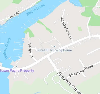 map for Kite Hill Nursing Home