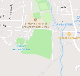 map for BRIDPORT RUGBY CLUB