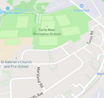 map for St Gabriel's Pre-School Community Church