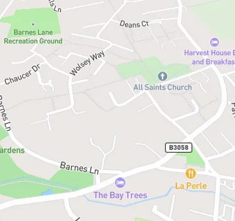 map for MILFORD CHURCH HALL