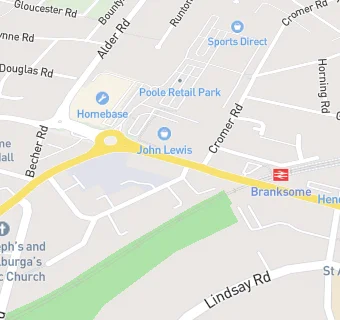 map for Branksome Food Centre