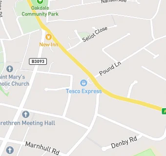 map for Tesco