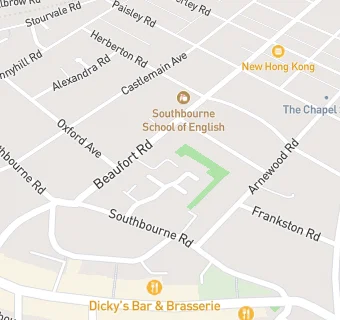 map for Southbourne Practice