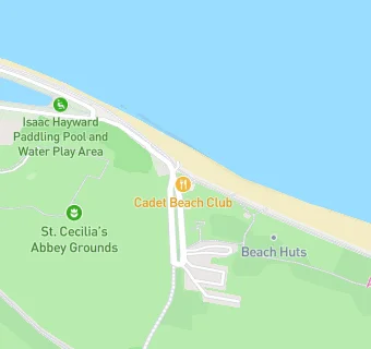 map for Cadet Beach Club