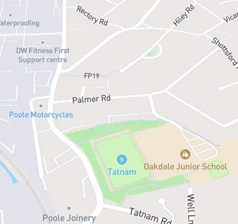 map for Oakdale Junior School