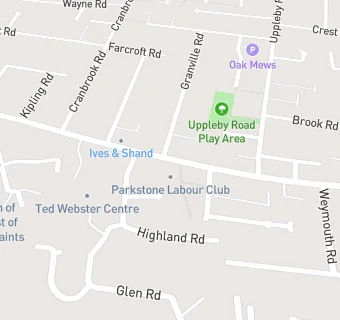 map for Parkstone Trades & Labour Hall