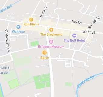 map for BRIDPORT ART CENTRE CAFE