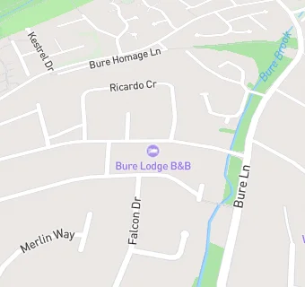 map for Bure Lodge