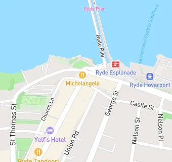 map for Ryde Thai