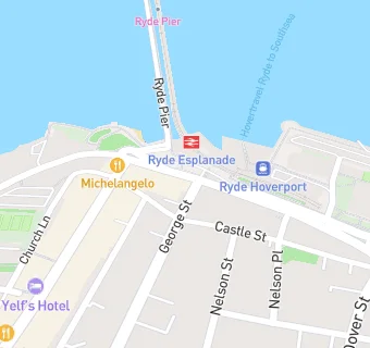 map for Esplanade Fsh Bar