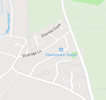 map for CHARMINSTER STORES