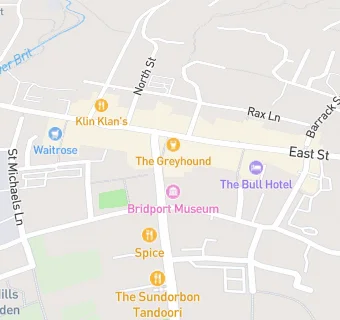 map for BRIDPORT MUSEUM