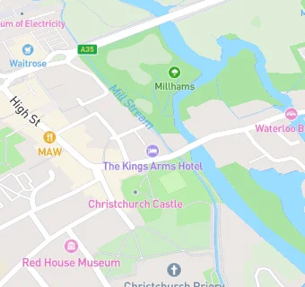 map for Kings Arms Hotel