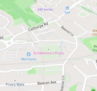 map for Priory Community Cafe