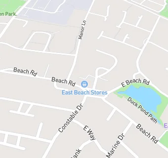 map for East Beach Stores