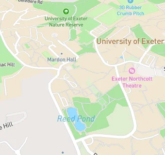 map for Student Health Centre