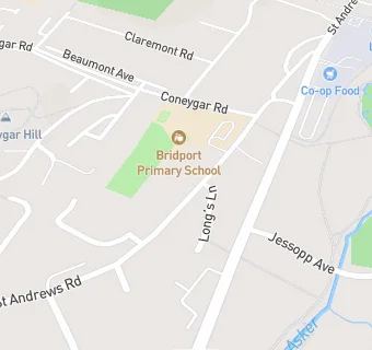 map for ST ANDREWS PRE-SCHOOL