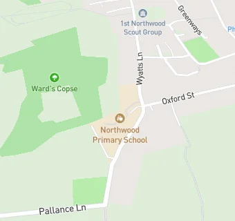 map for Northwood Primary School