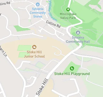 map for Stoke Hill Junior School