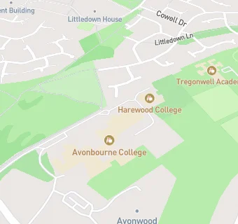 map for Avonbourne Boys' Academy