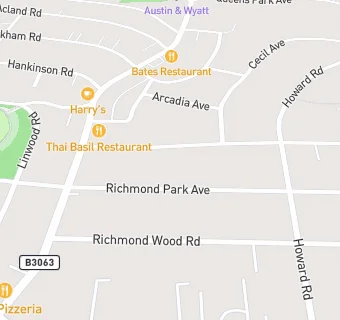 map for Richmondwood Rest Home