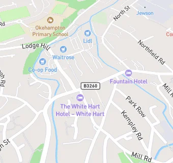 map for White Hart Hotel