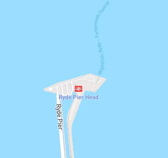 map for Wightlink - Pier Head Terminal