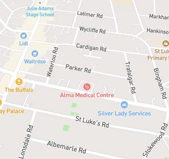 map for Winton Health Centre