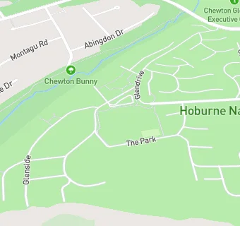 map for HOBURNE NAISH