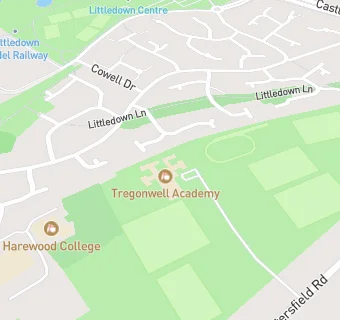 map for Tregonwell Academy