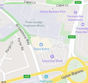 map for Tesco Petrol Waterloo