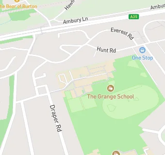 map for The Grange Comprehensive